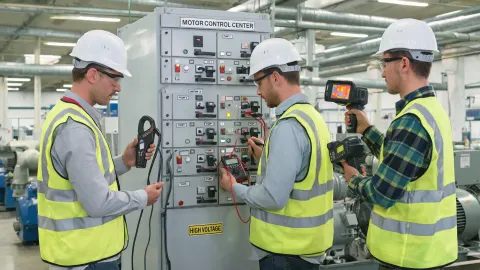 Industrial maintenance inspection