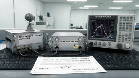 Defense aerospace electronic test